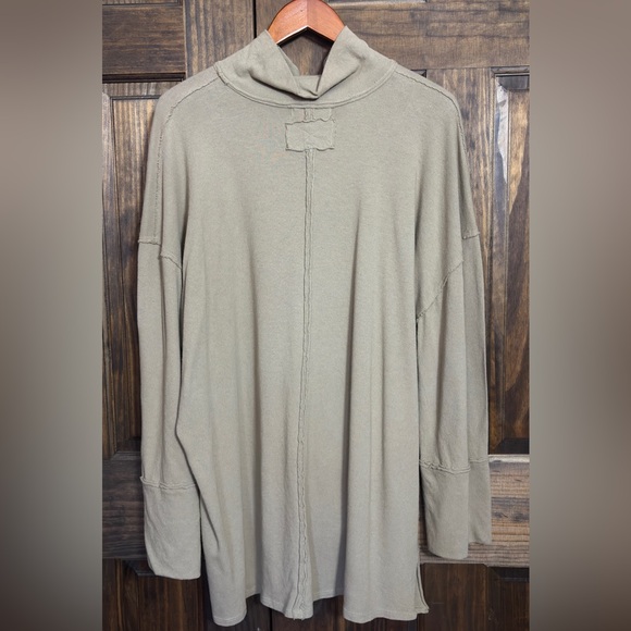 We The Free Taupe Long Sleeve Knit Top - XL - Picture 2 of 8